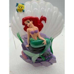 Vintage Y2K Disney The Little Mermaid Ariel and Flounder Nightlight Color Changi